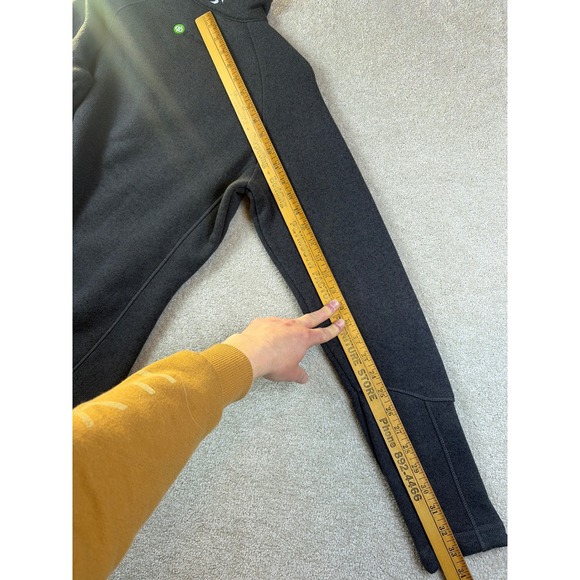 Storm Creek Fleece Jacket Women Medium Gray QuickBooks Logo Full Zip MSRP $70 - Picture 9 of 9